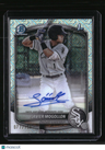 2025 Bowman Javier Mogollon Chrome Prospects Auto HTA Choice Refractor #/150