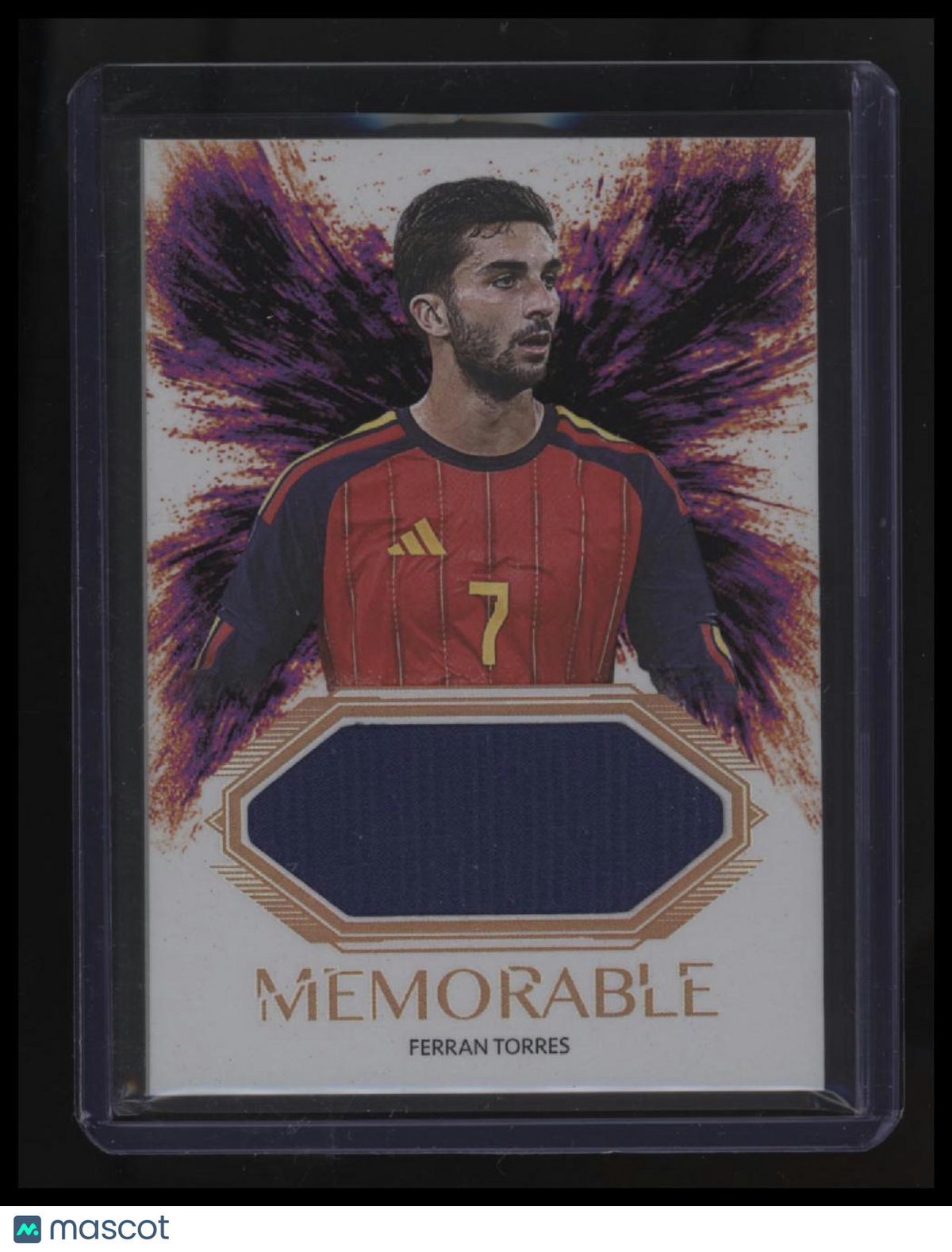 2026 Futera World Football Unbreakable Ferran Torres Memorable #/18