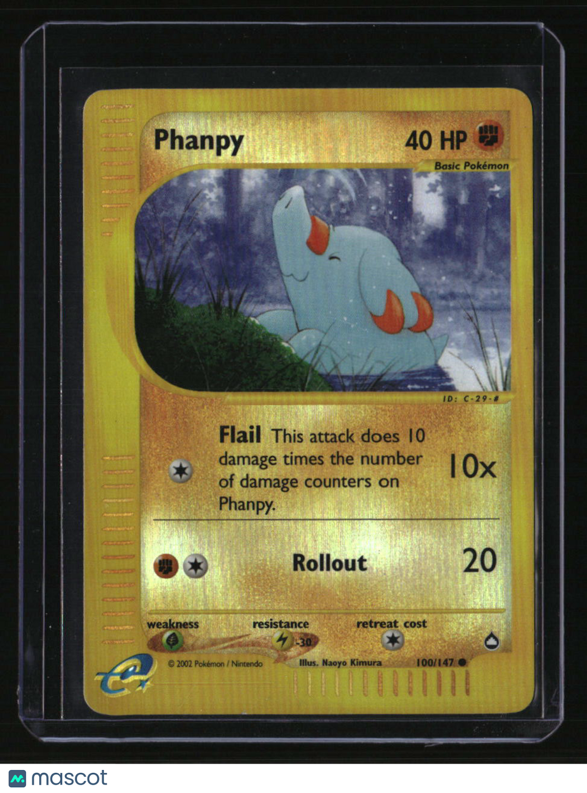 Aquapolis Phanpy Reverse Holo