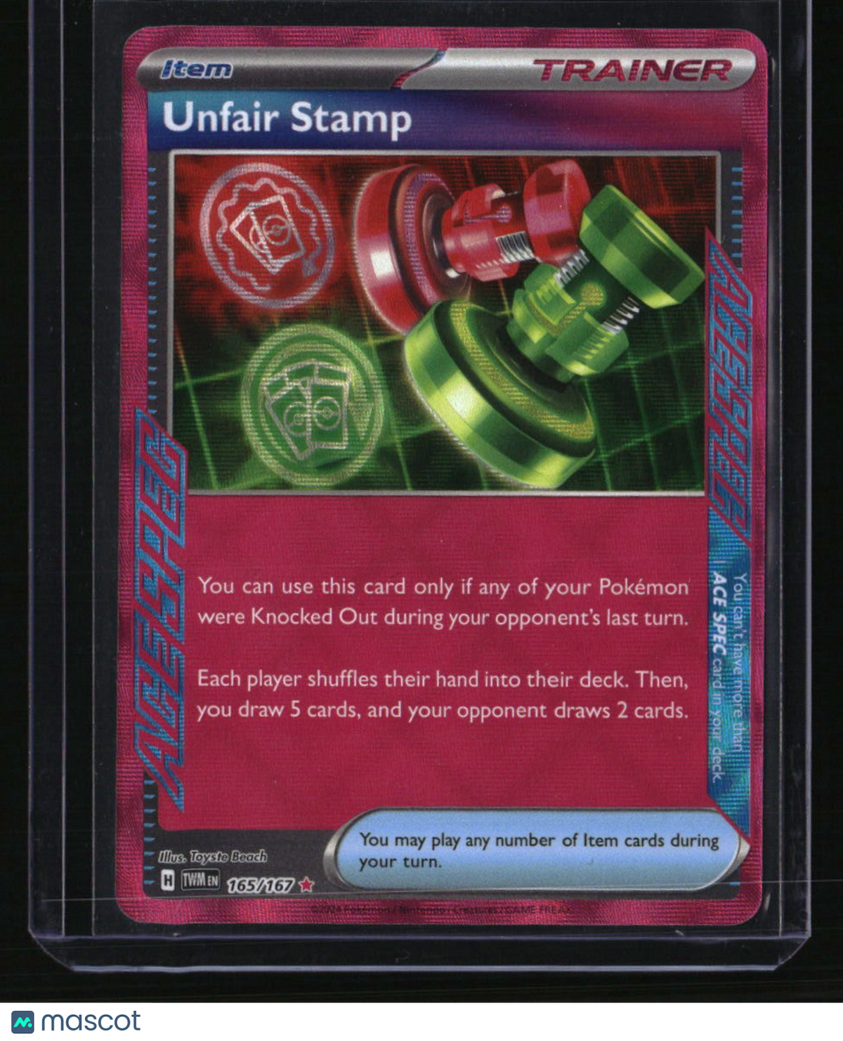 SV06: Twilight Masquerade Unfair Stamp