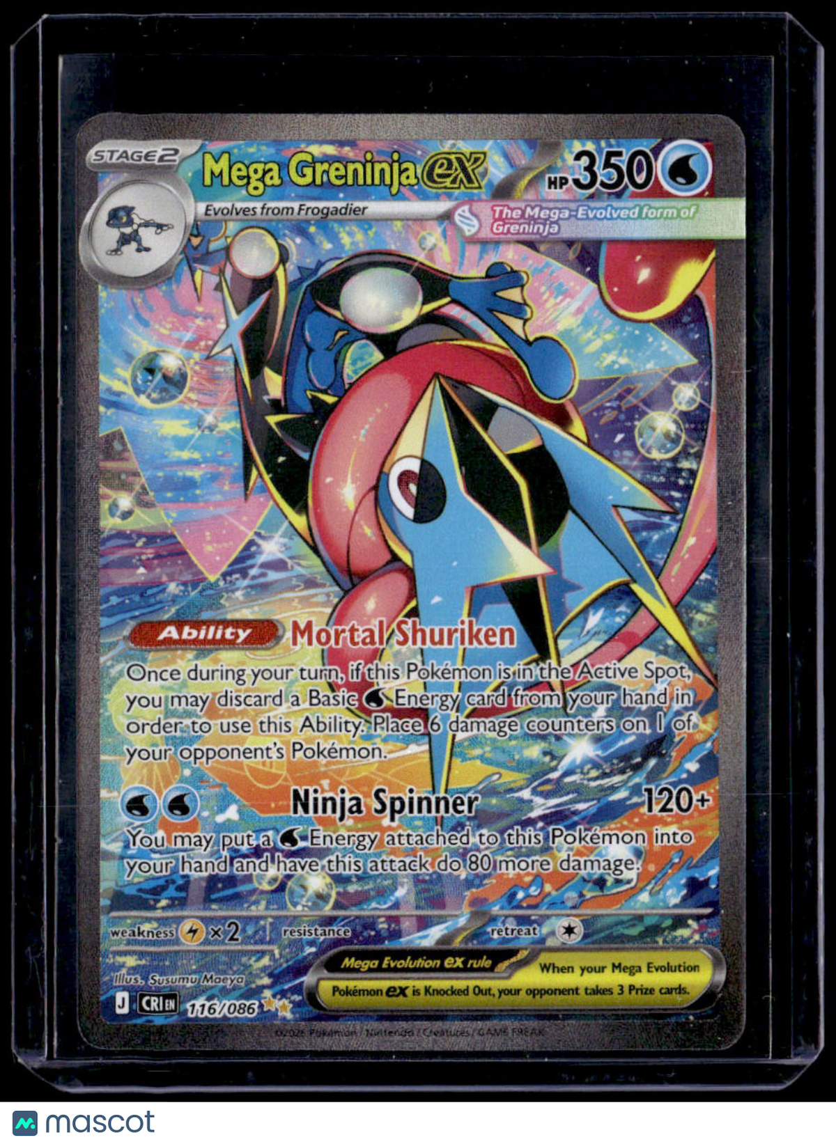 ME04: Chaos Rising Mega Greninja ex