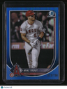 2025 Bowman Chrome Mike Trout Blue #/150