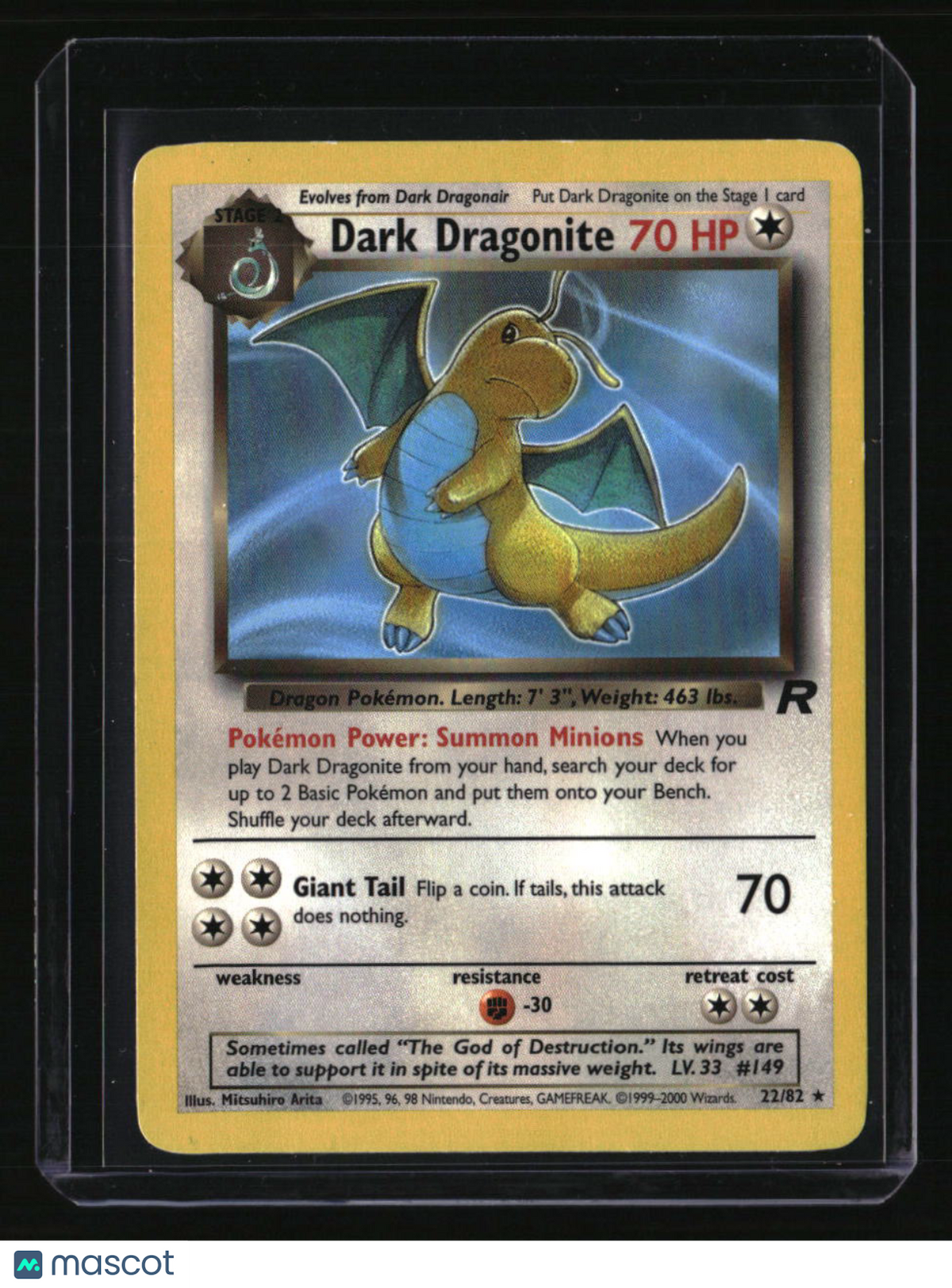 Team Rocket Dark Dragonite (22)