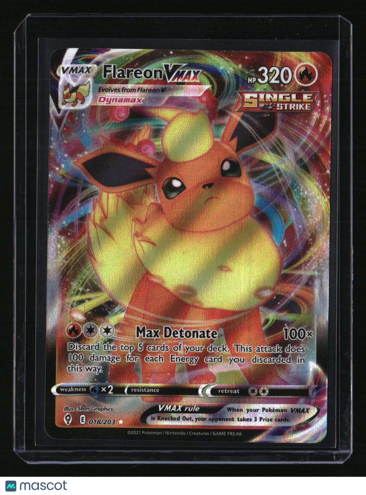 SWSH07: Evolving Skies Flareon VMAX