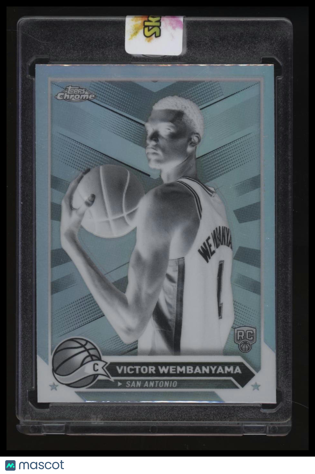 2023-24 Topps Chrome Victor Wembanyama Negative Refractors