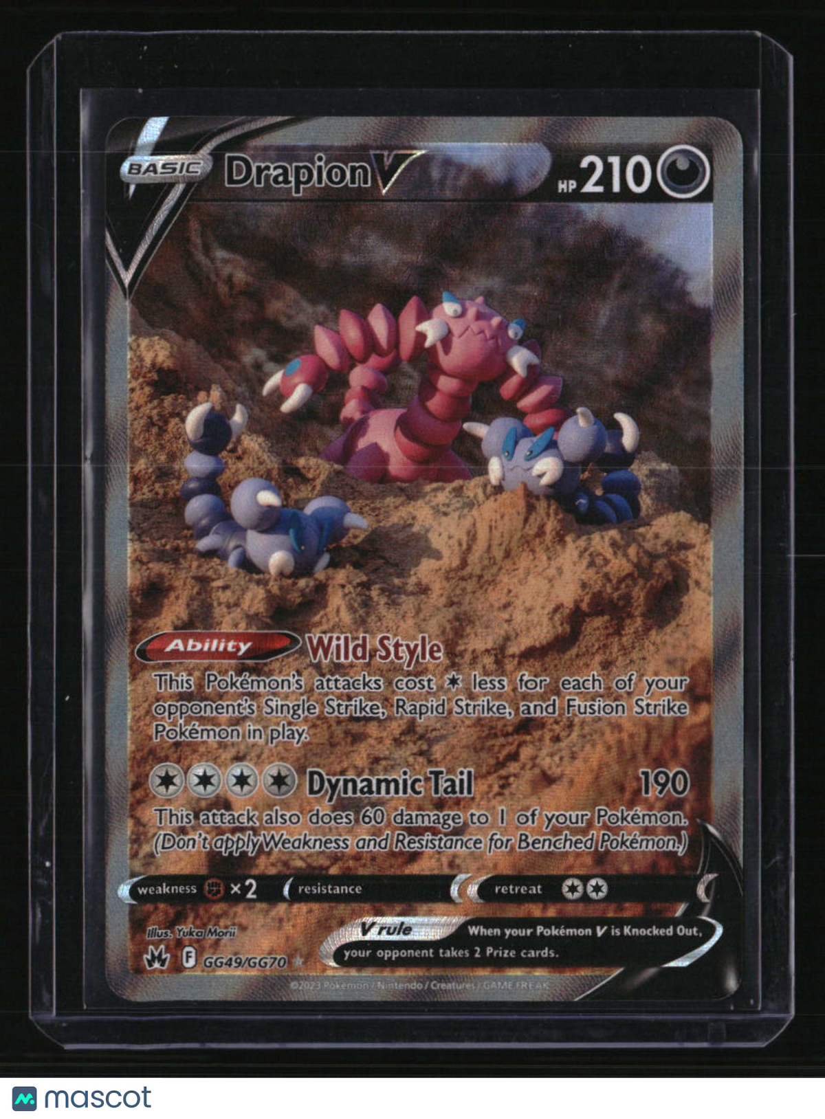 SWSH: Crown Zenith: Galarian Gallery Drapion V