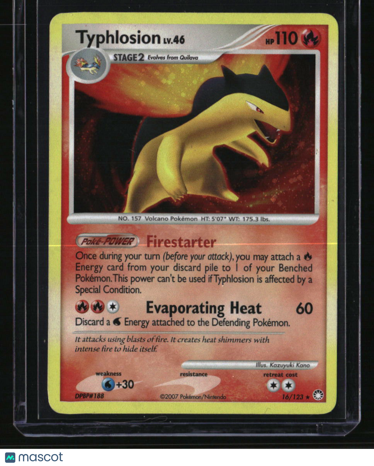 Mysterious Treasures Typhlosion