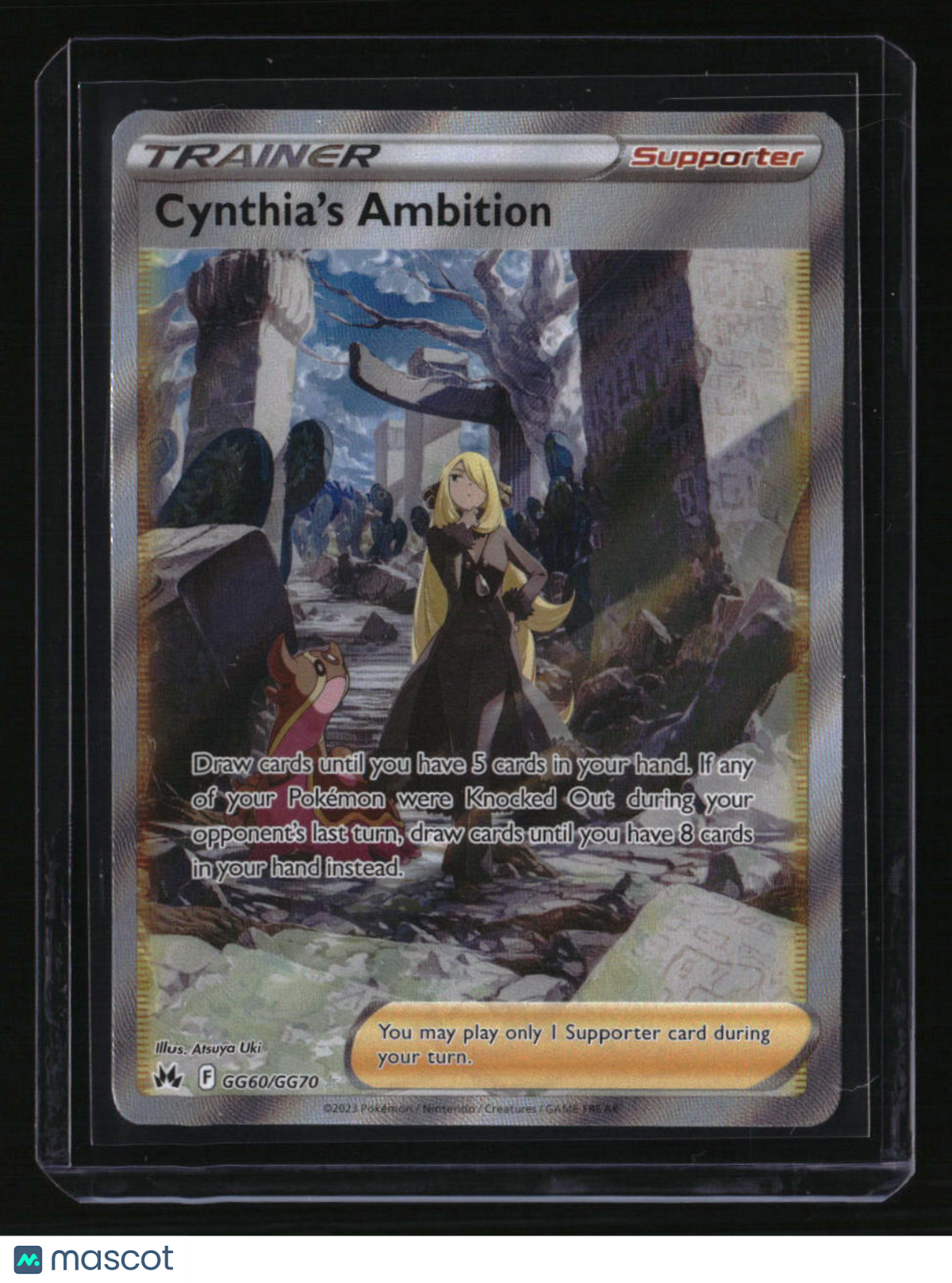 SWSH: Crown Zenith: Galarian Gallery Cynthia's Ambition