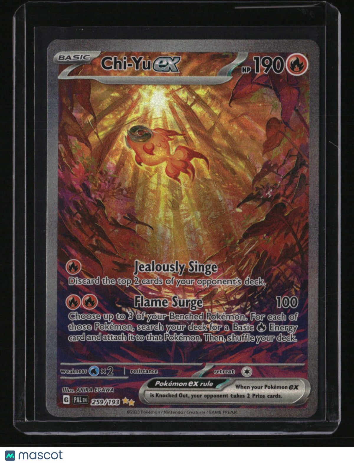 SV02: Paldea Evolved Chi-Yu ex