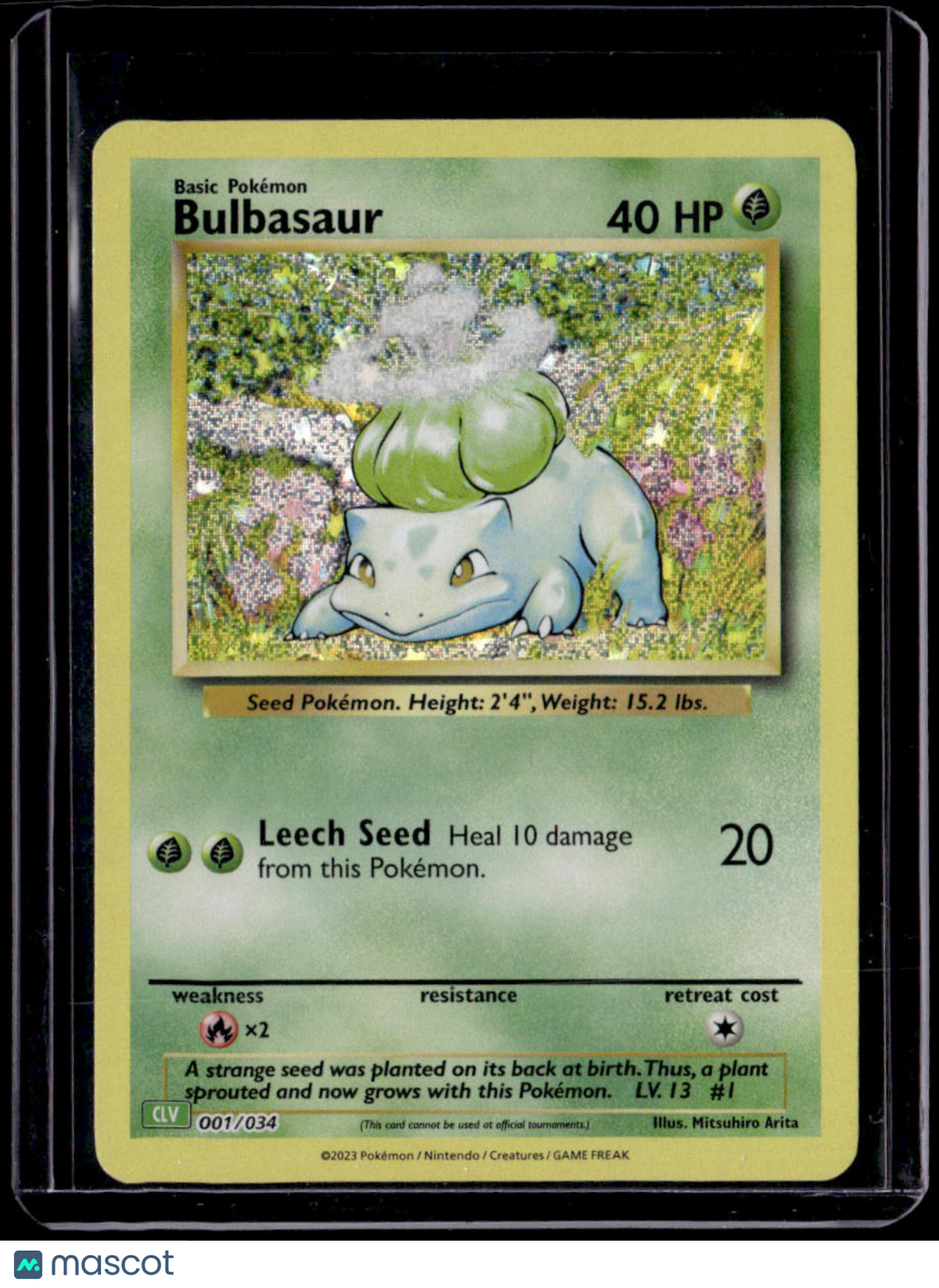 Trading Card Game Classic Bulbasaur