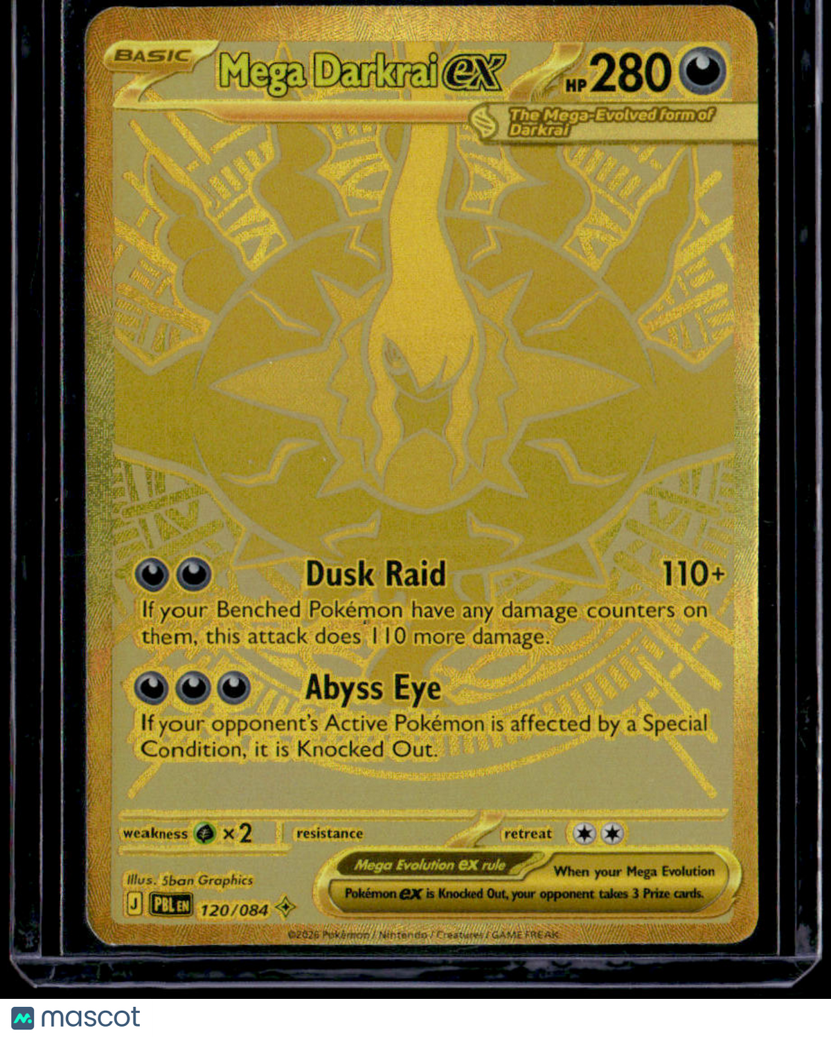ME05: Pitch Black Mega Darkrai ex