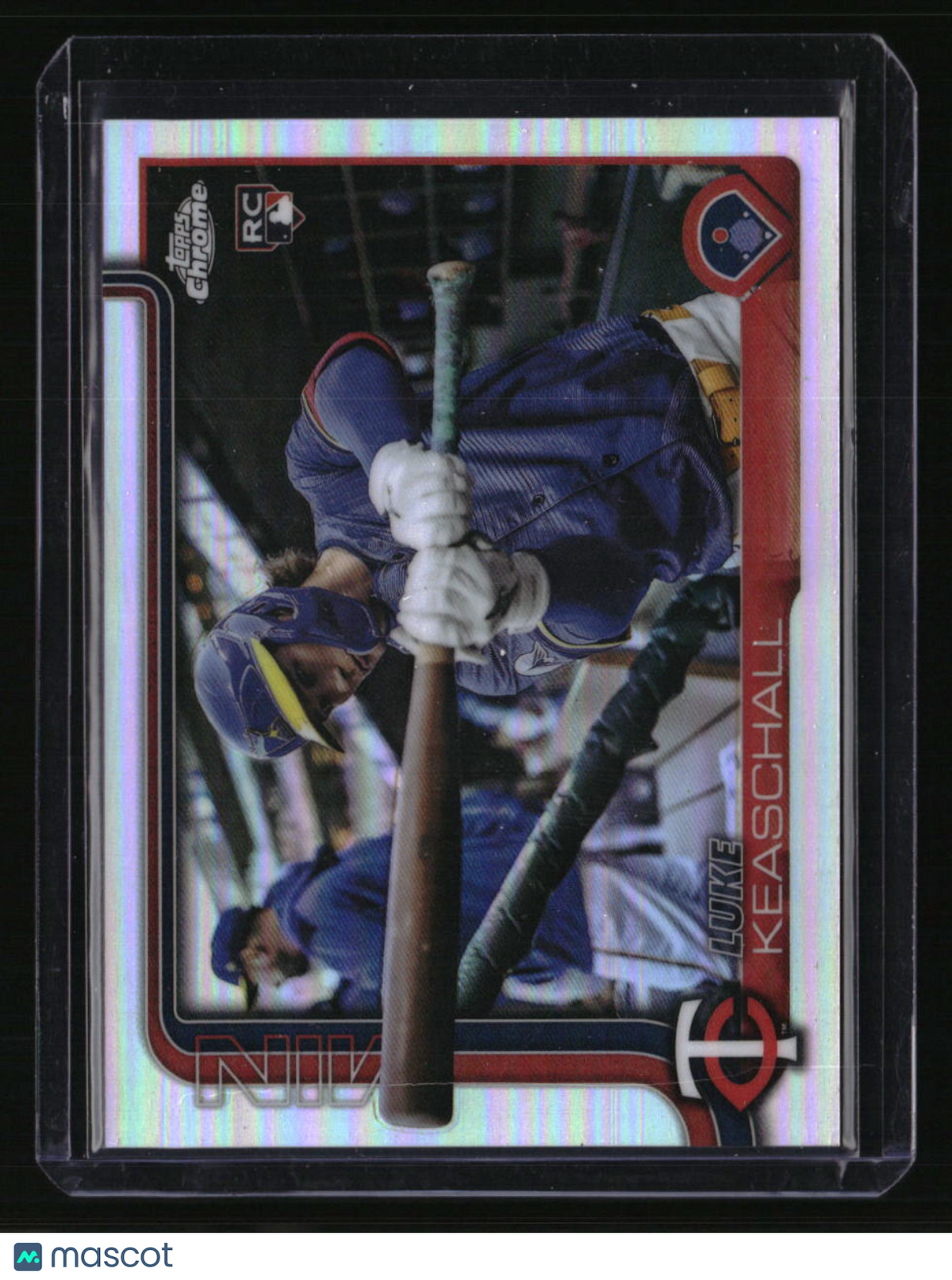 2025 Topps Chrome Update Luke Keaschall Image Variation