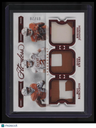 2023 Panini Flawless Collegiate Bijan Robinson / Ewers / Johnson Patches #/20