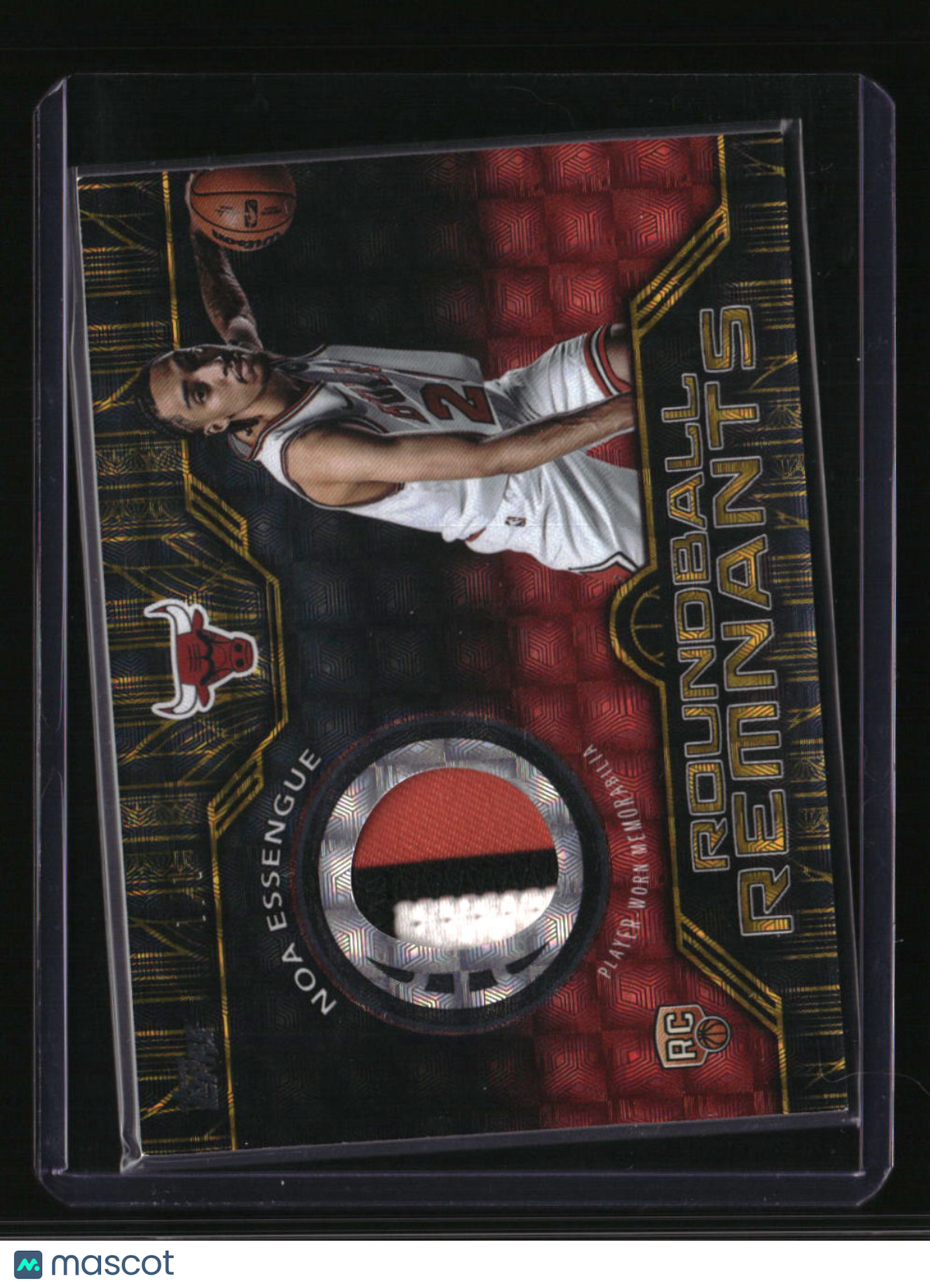 2025-26 Topps Noa Essengue Rookie Roundball Remnants FoilFractor #/1