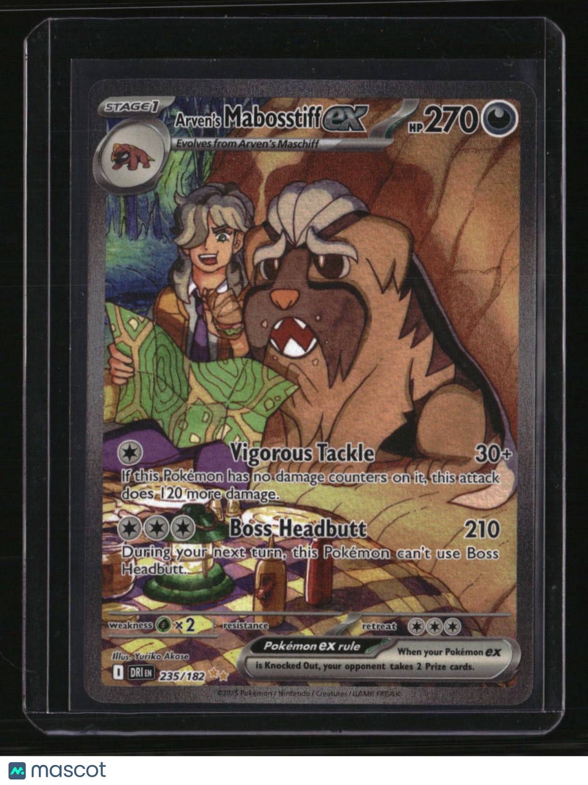 SV10: Destined Rivals Arven's Mabosstiff ex