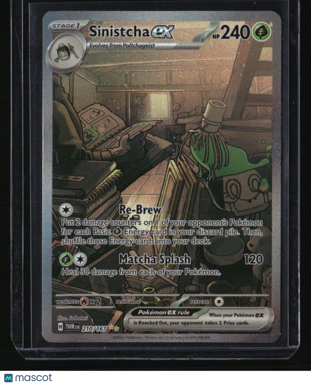 SV06: Twilight Masquerade Sinistcha ex
