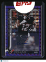2025 Topps Chrome Nico Collins Chrome Autographs Purple Geometric Refractor #/75
