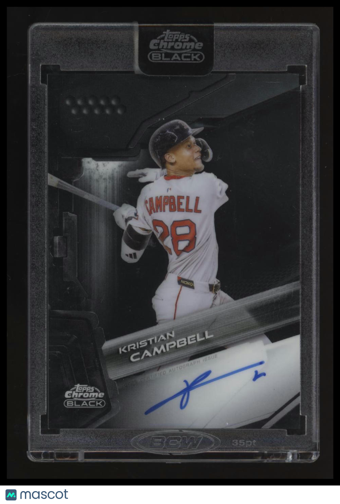 2026 Topps Chrome Black Kristian Campbell Autographs