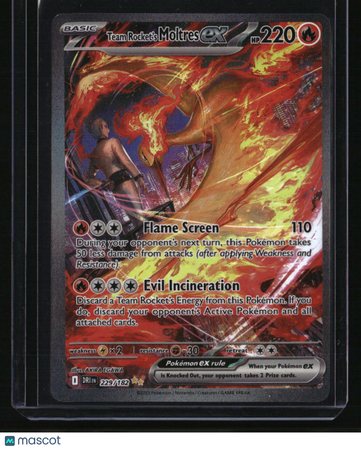 SV10: Destined Rivals Team Rocket's Moltres ex