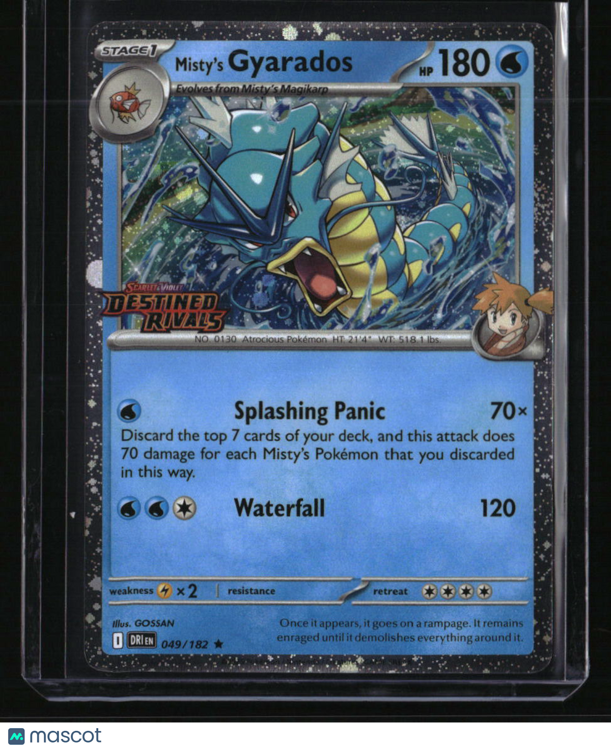Miscellaneous Cards & Products Misty's Gyarados (Prerelease)