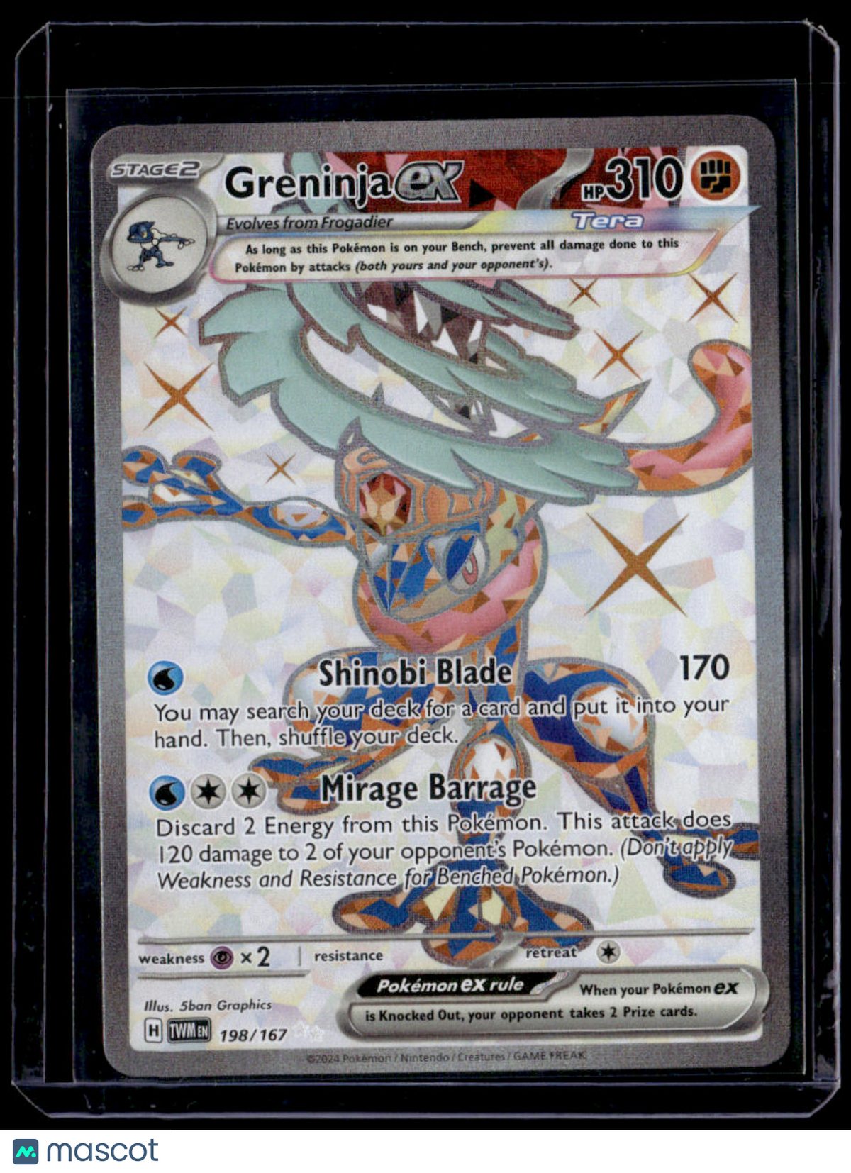 SV06: Twilight Masquerade Greninja ex