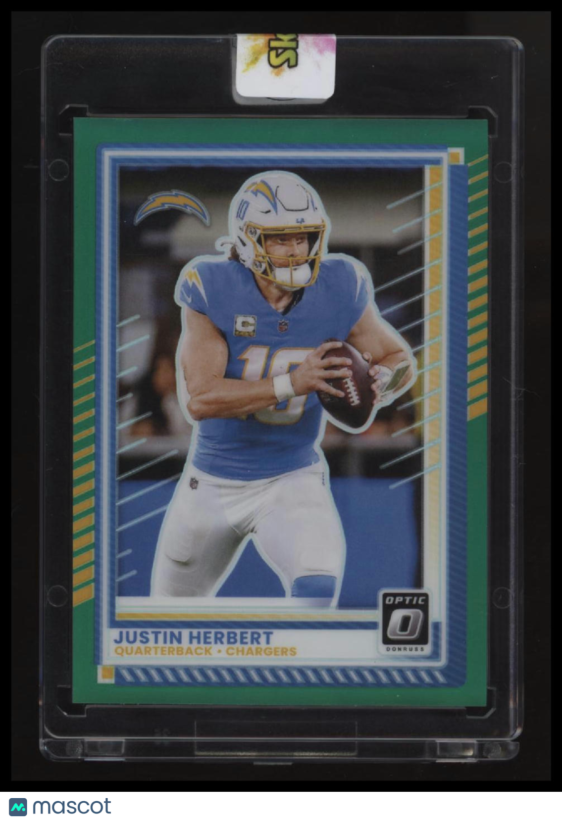 2025 Donruss Optic Justin Herbert Green #/5