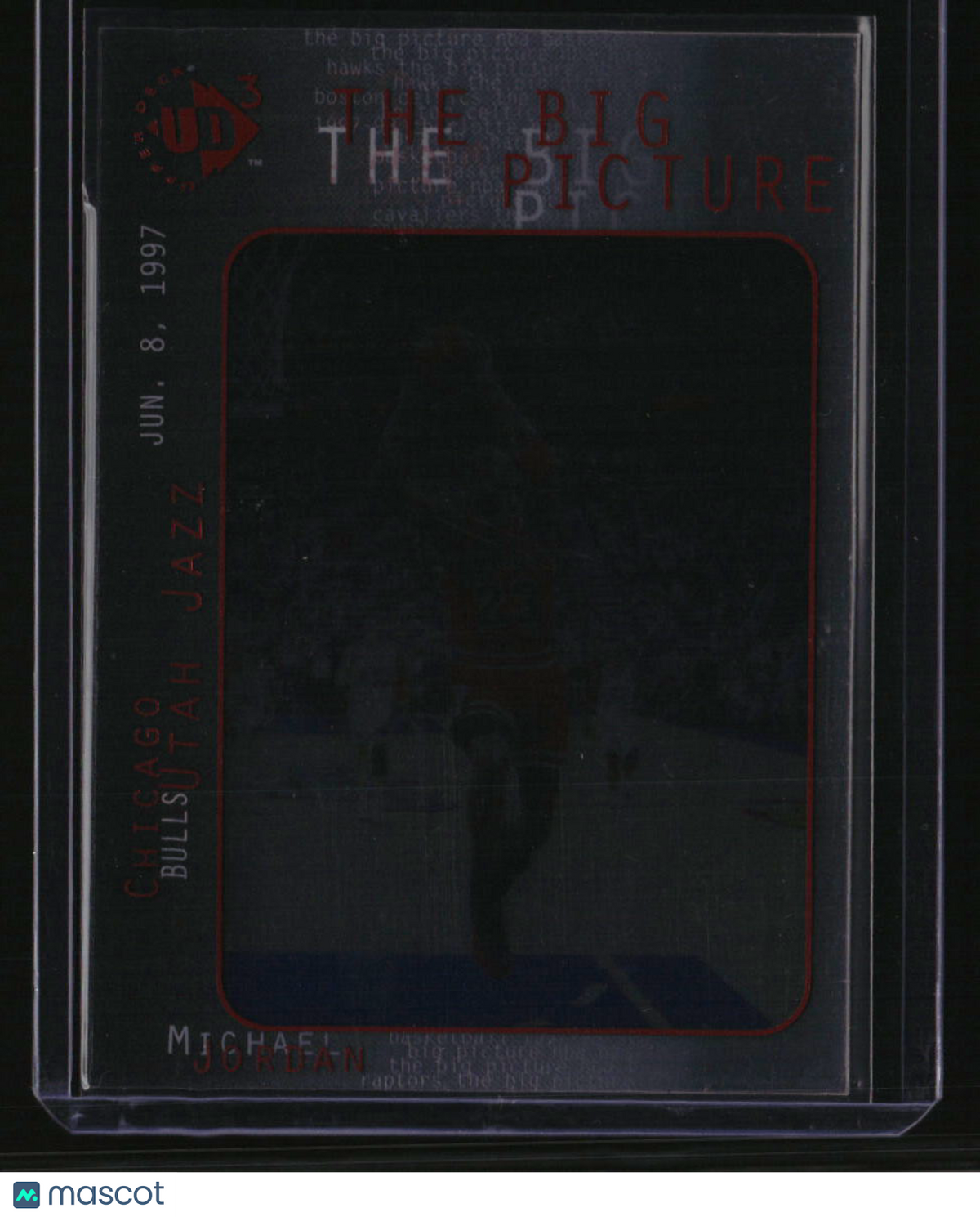 1997-98 Upper Deck UD3 Michael Jordan