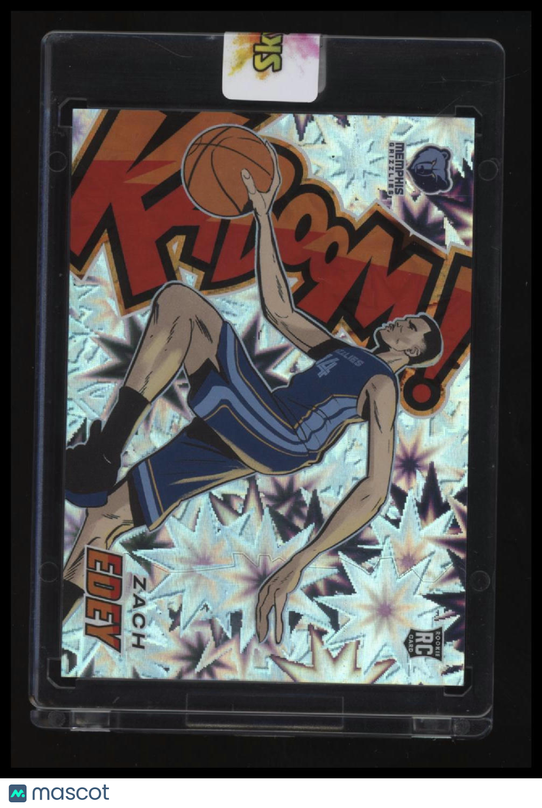 2024-25 Panini Revolution Zach Edey Kaboom! Horizontal