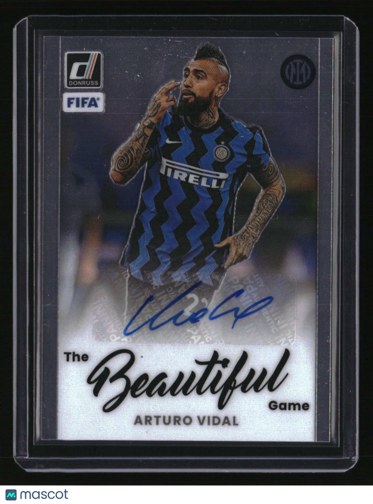 2022-23 Donruss Arturo Vidal The Beautiful Game Autographs