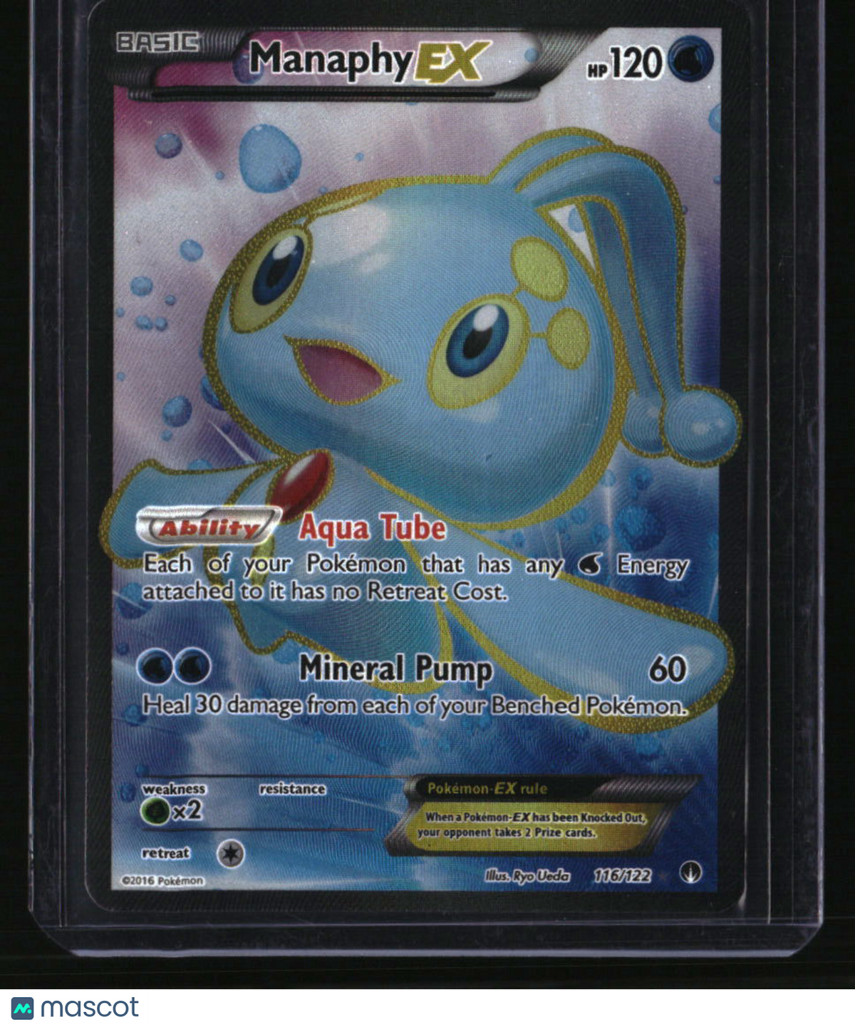 XY - BREAKpoint Manaphy EX (Full Art)