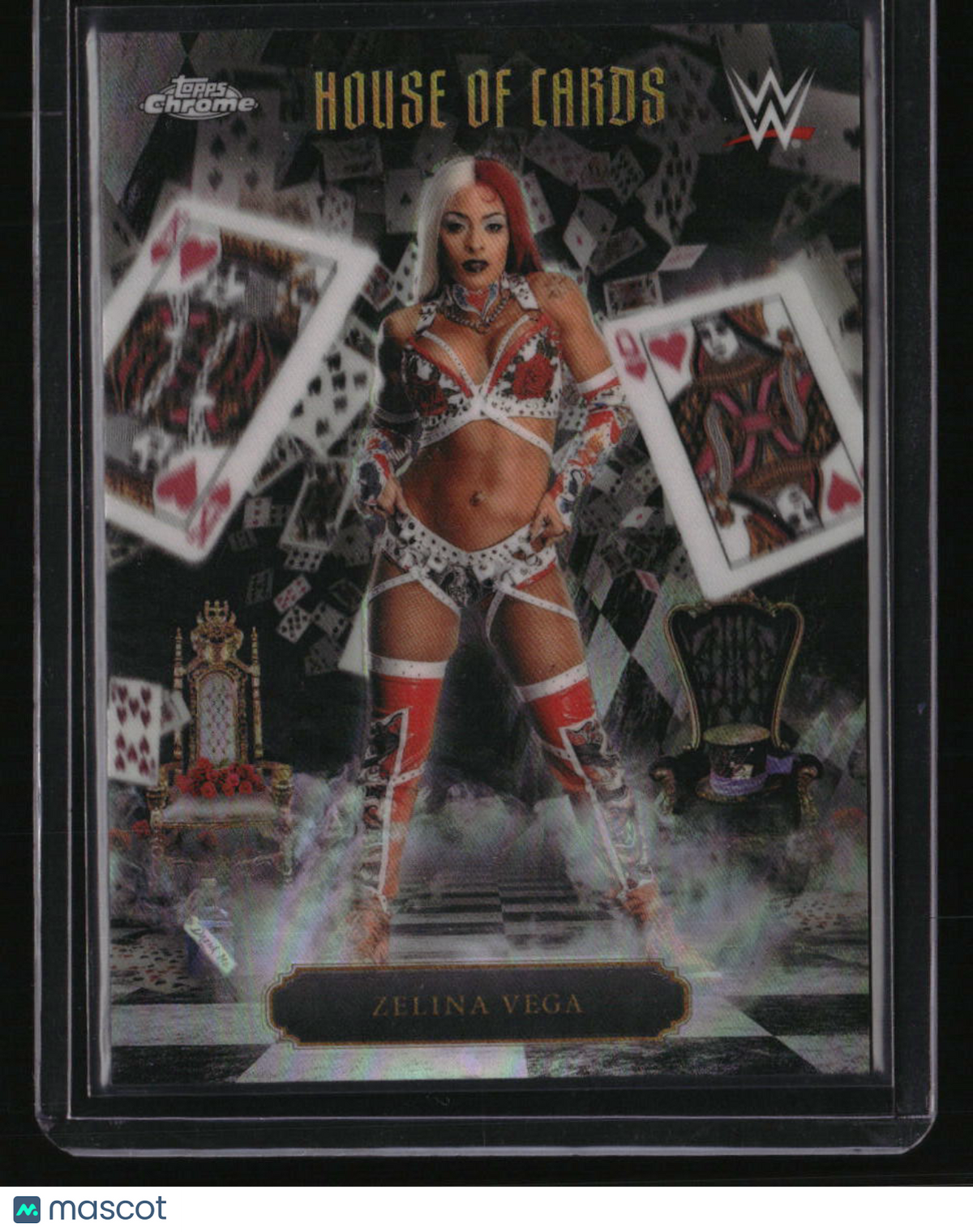 2026 Topps Chrome WWE Zelina Vega House of Cards