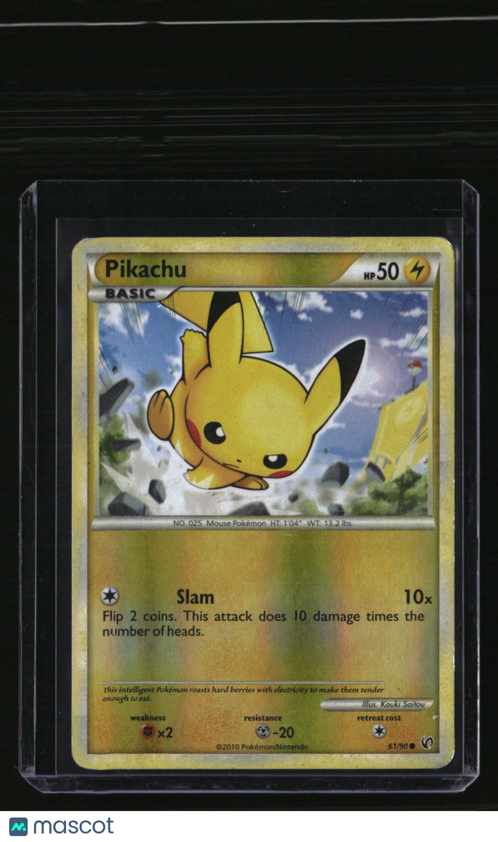 Undaunted Pikachu Reverse Holo