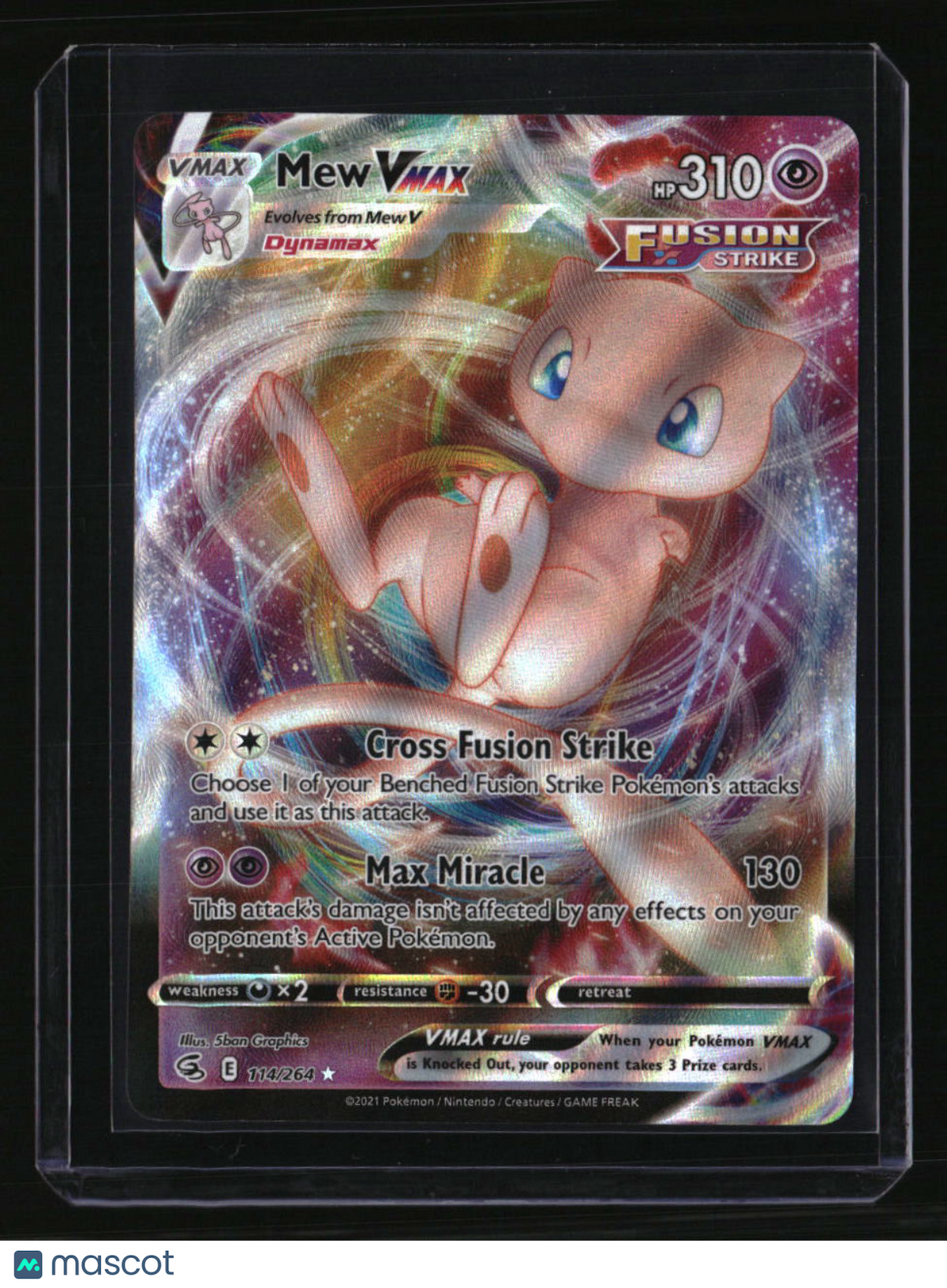 SWSH08: Fusion Strike Mew VMAX