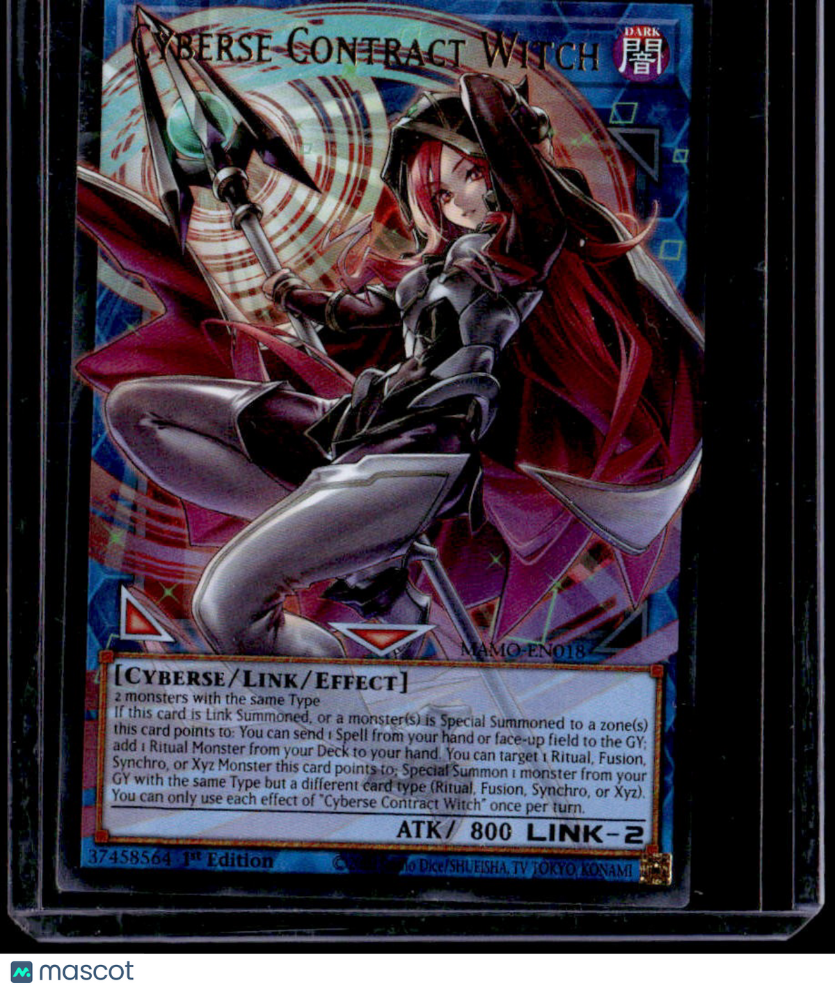 Magnificent Monsters Cyberse Contract Witch (Extended Art)