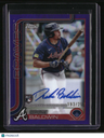 2025 Topps Chrome Drake Baldwin Rookie Autographs Purple Refractors #/250