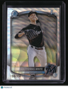 2025 Bowman Thomas White Chrome Prospects Wave Refractor #/350