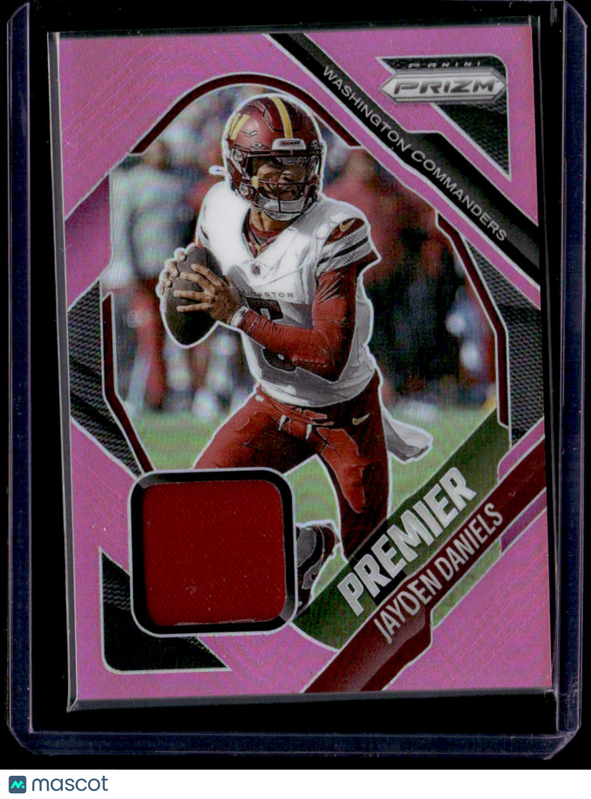 2025 Panini Prizm Jayden Daniels Premier Jerseys Pink