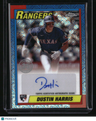 2025 Topps Dustin Harris 1990 Topps Baseball 35th Anniversary Chrome Autographs