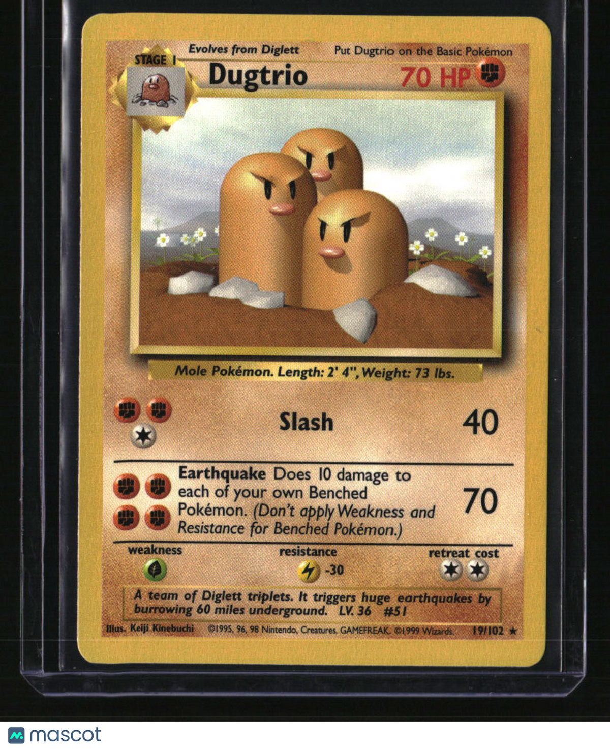 Base Set Dugtrio