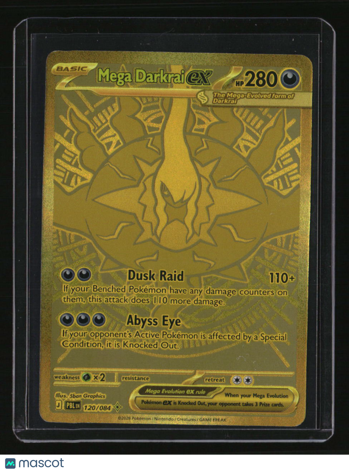 ME05: Pitch Black Mega Darkrai ex