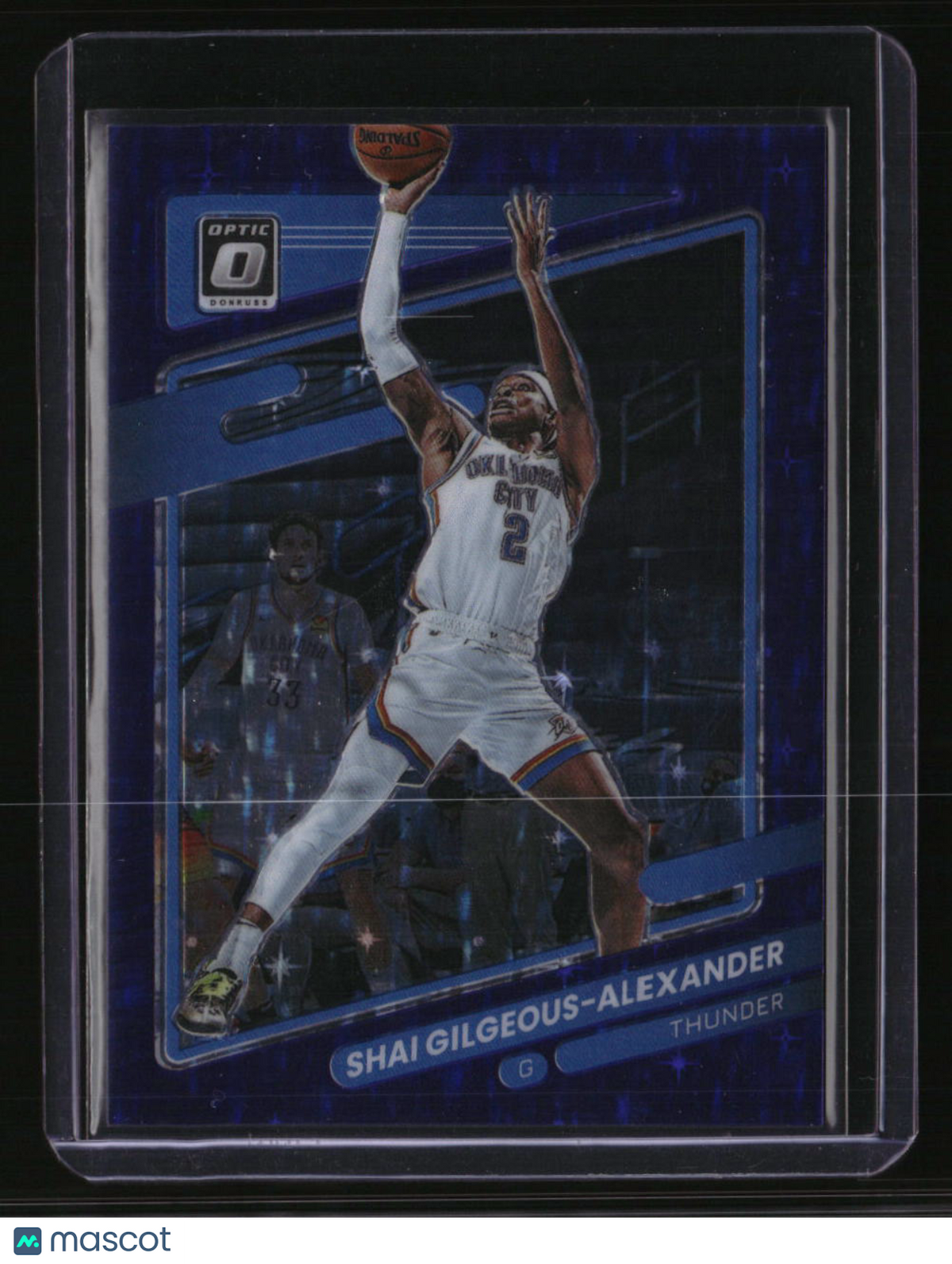 2021-22 Donruss Optic Shai Gilgeous-Alexander Purple Stars FOTL #/13