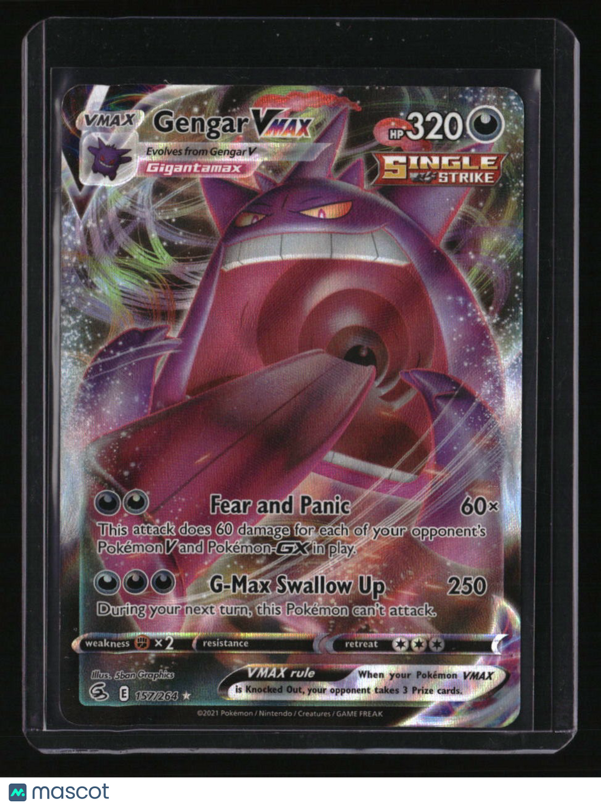 SWSH08: Fusion Strike Gengar VMAX
