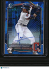 2025 Bowman Chrome Sapphire Edition Juneiker Caceres Prospect Auto #/199