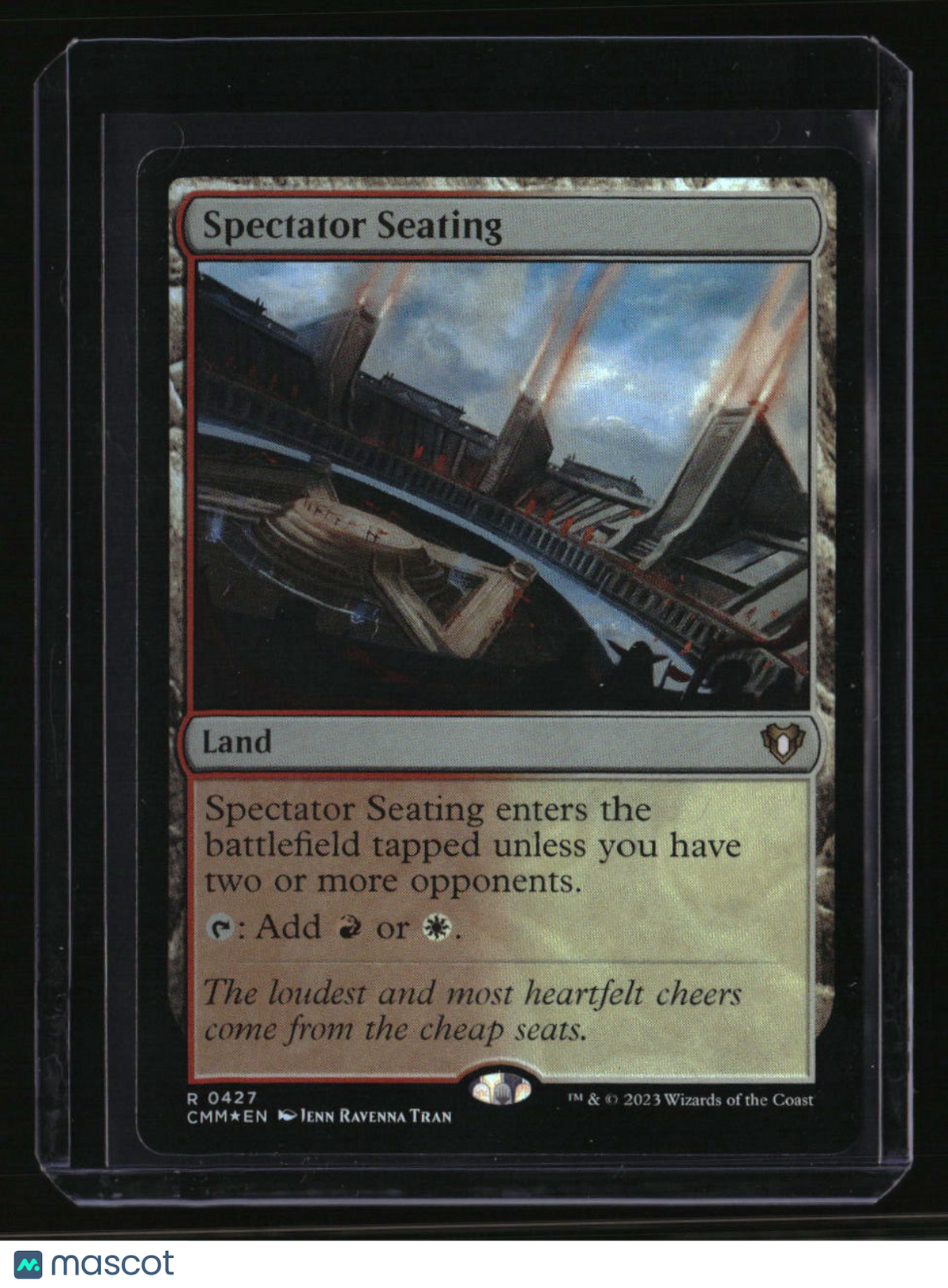 Commander Masters Spectator Seating Foil
