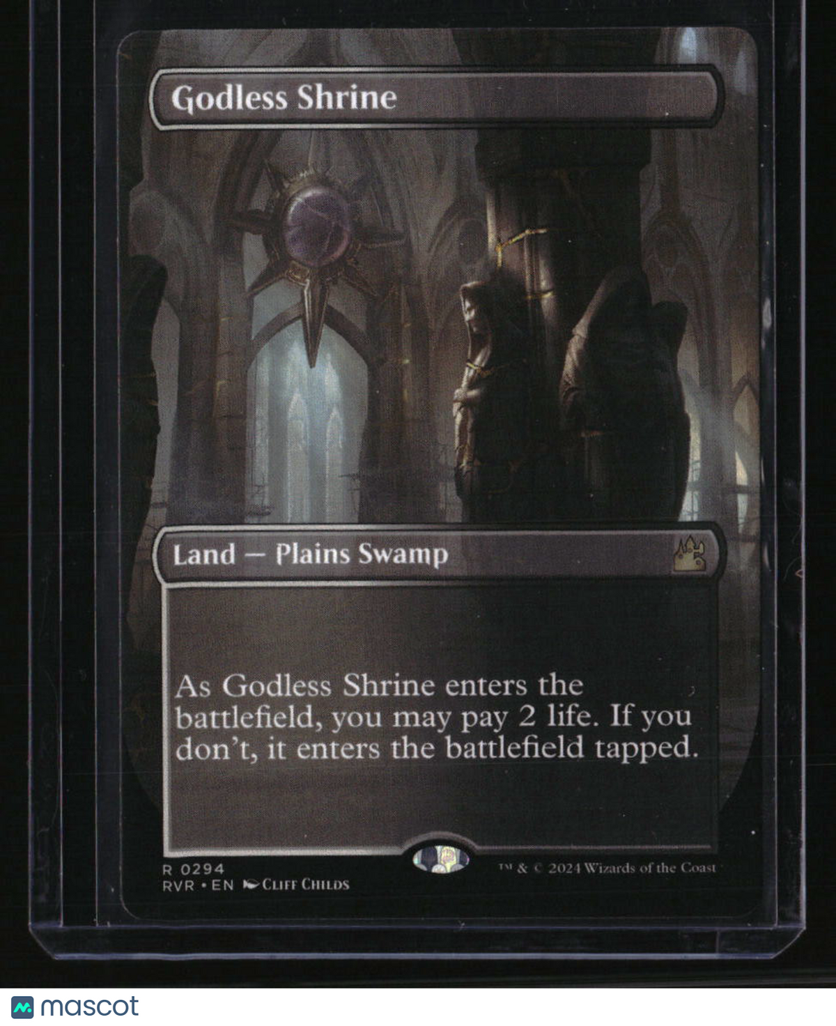 Ravnica Remastered Godless Shrine (Borderless)