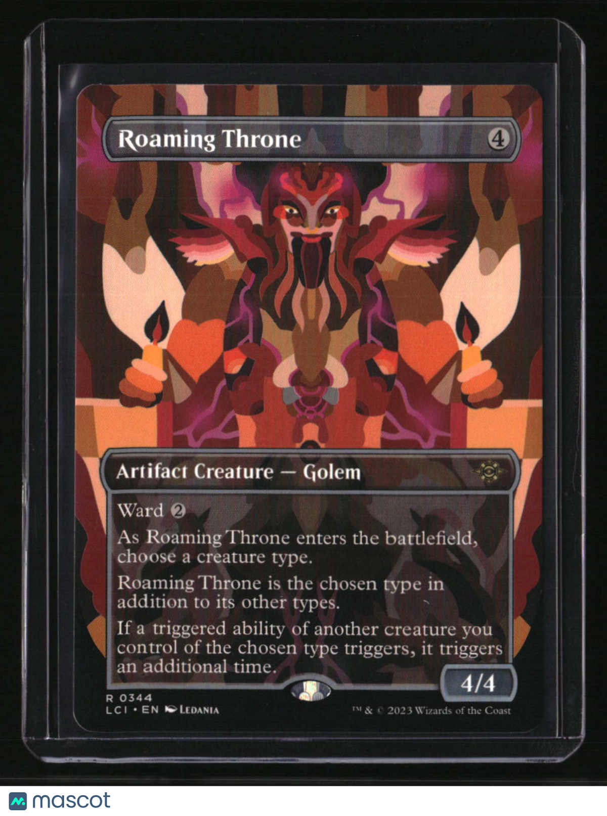 The Lost Caverns of Ixalan Roaming Throne (Borderless)