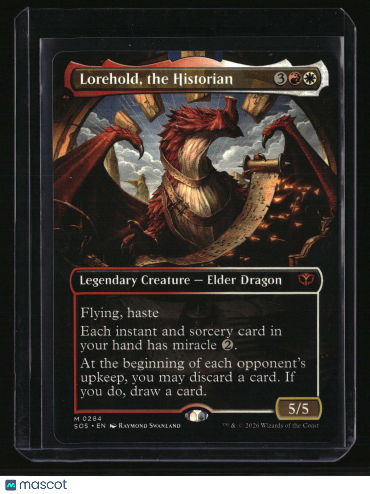 Secrets of Strixhaven Lorehold, the Historian (Borderless)