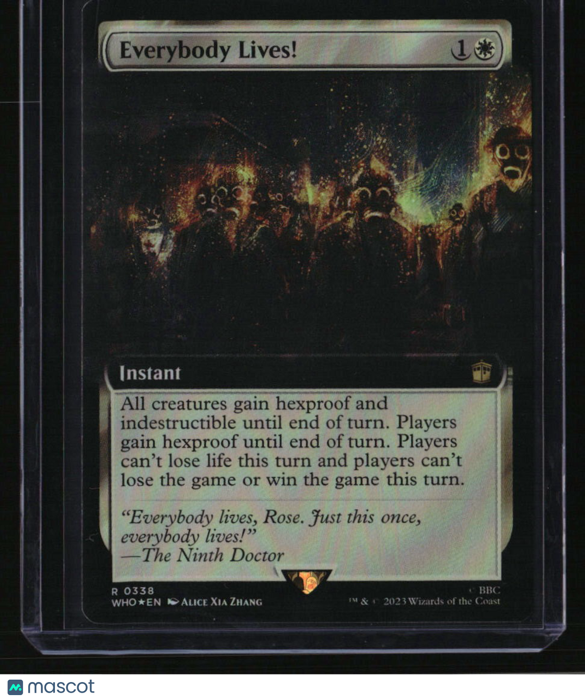 Universes Beyond: Doctor Who Everybody Lives! (Extended Art) Foil