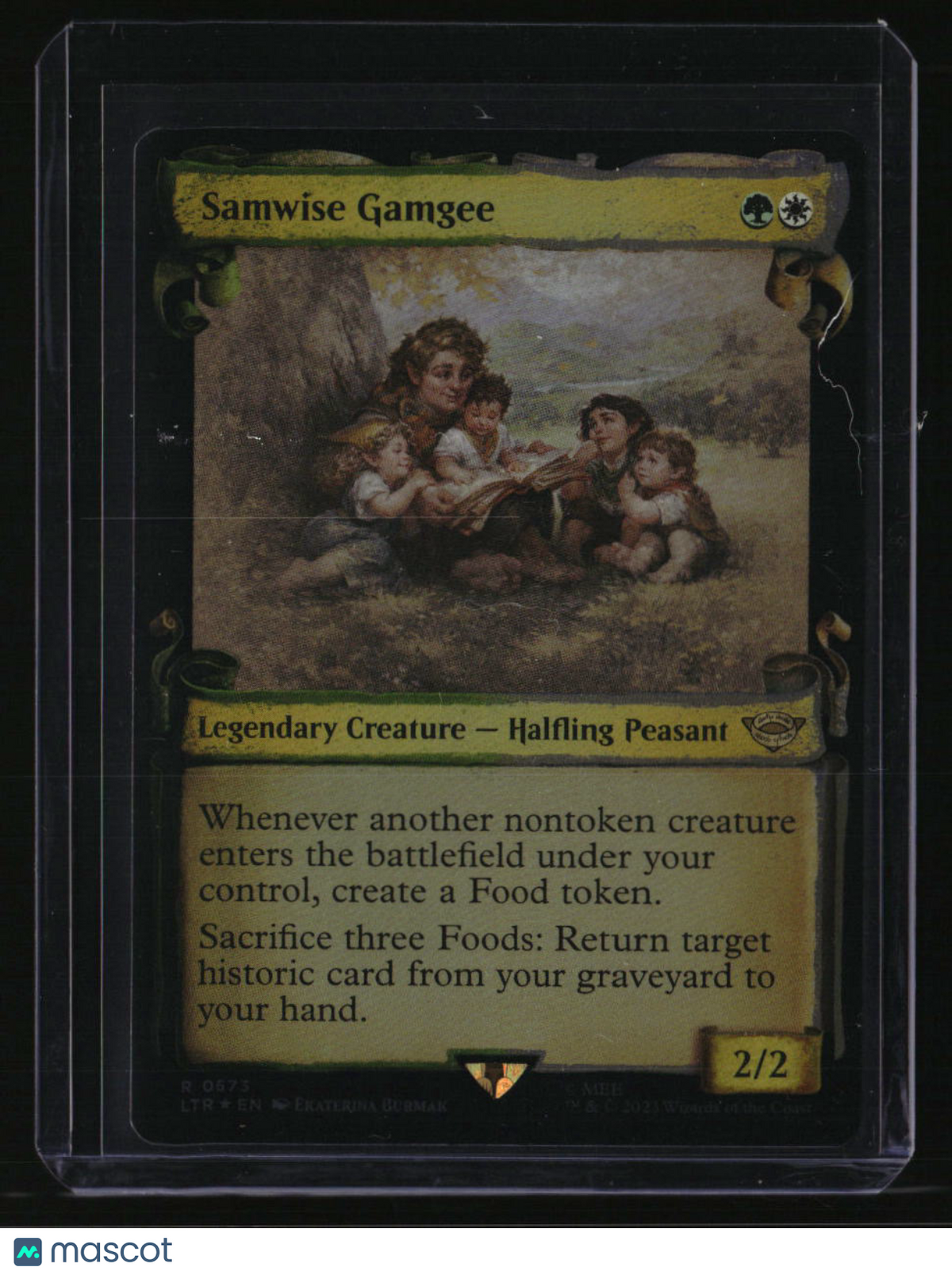 The Lord of the Rings: Samwise Gamgee (Showcase Scrolls) Foil