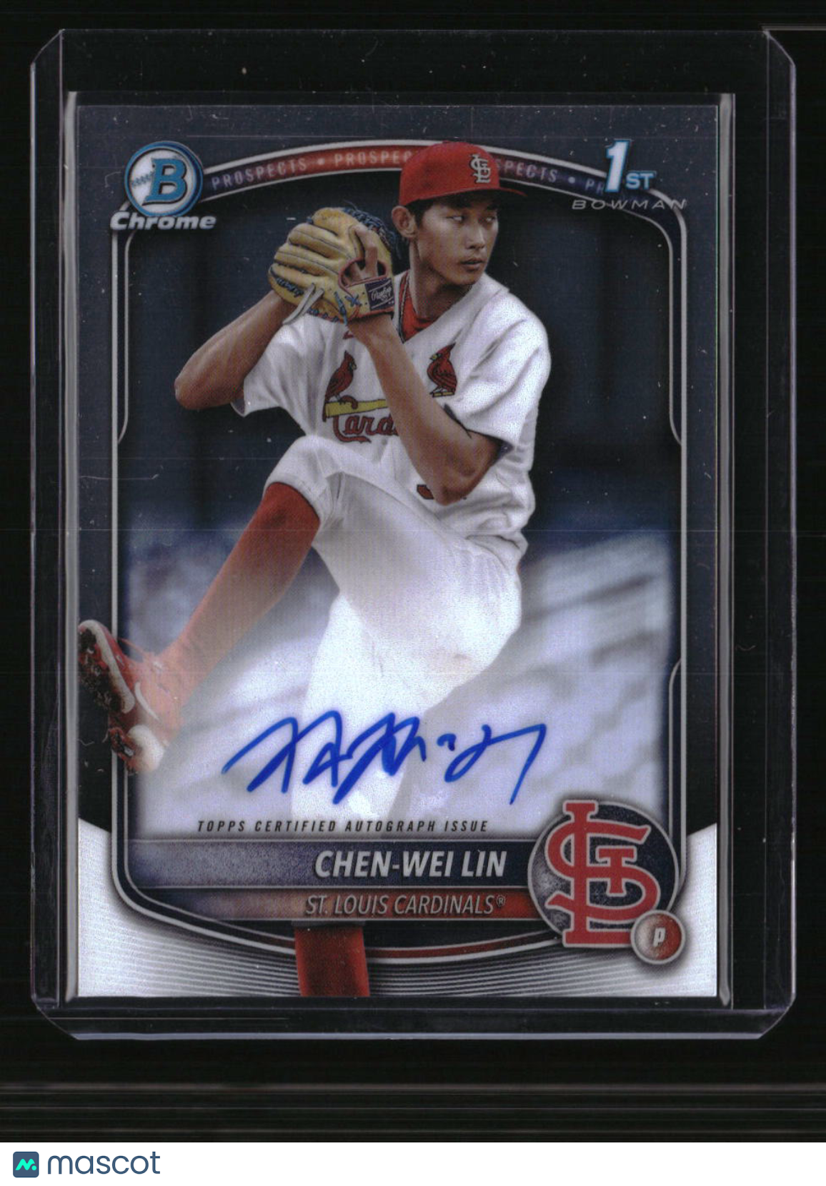 2025 Bowman Chen-Wei Lin Chrome Prospects Autographs